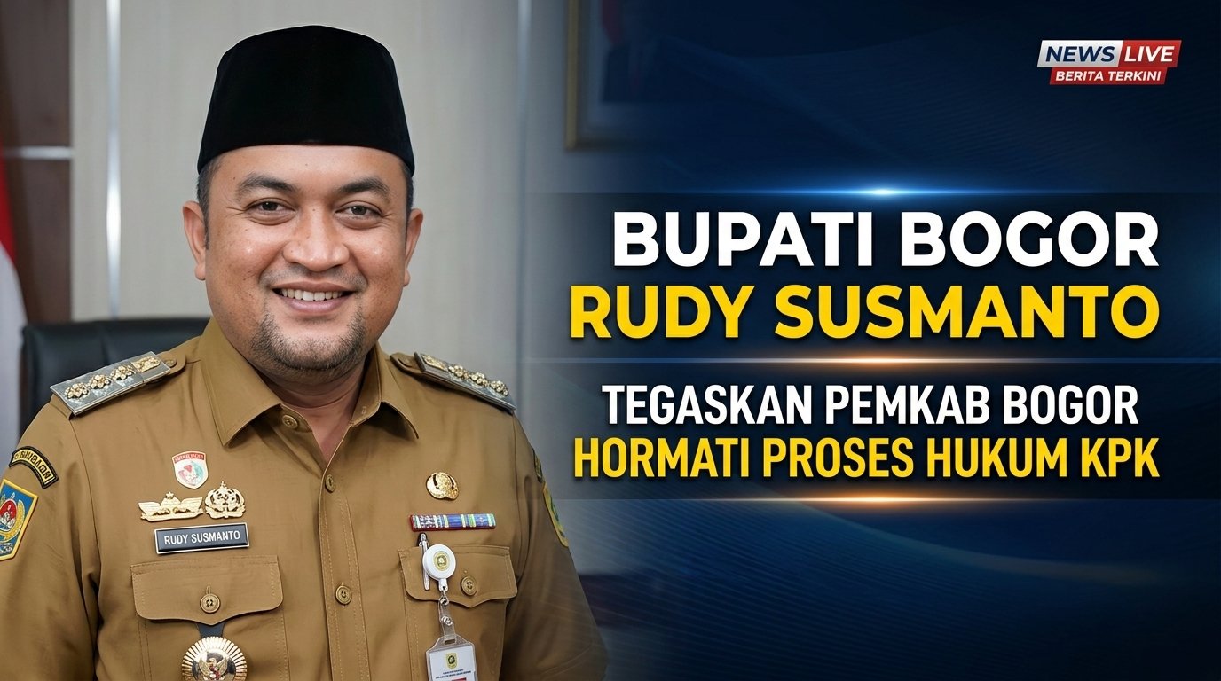 Dilema Bupati Bogor Rudy Susmanto: Di Tengah Pusaran Pengusutan KPK, Tetap Fokus Genjot Infrastruktur dan Bencana